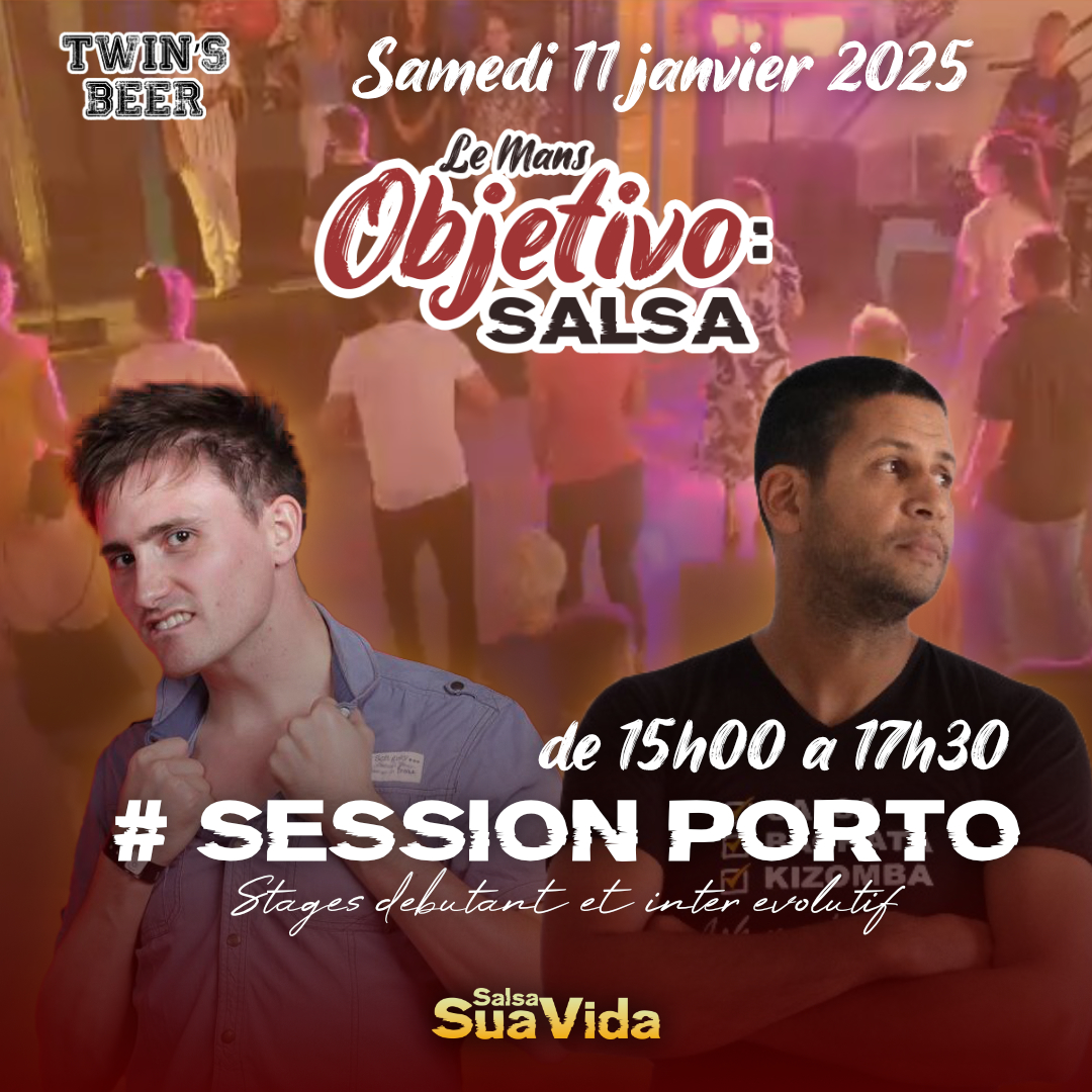 Les intervenant du stage de salsa portoricaine de janvier.